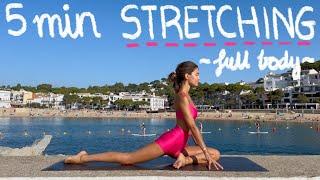 Stretching total body di 5 minuti per flessibilita e relax
